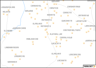 map of Hato Achaguas